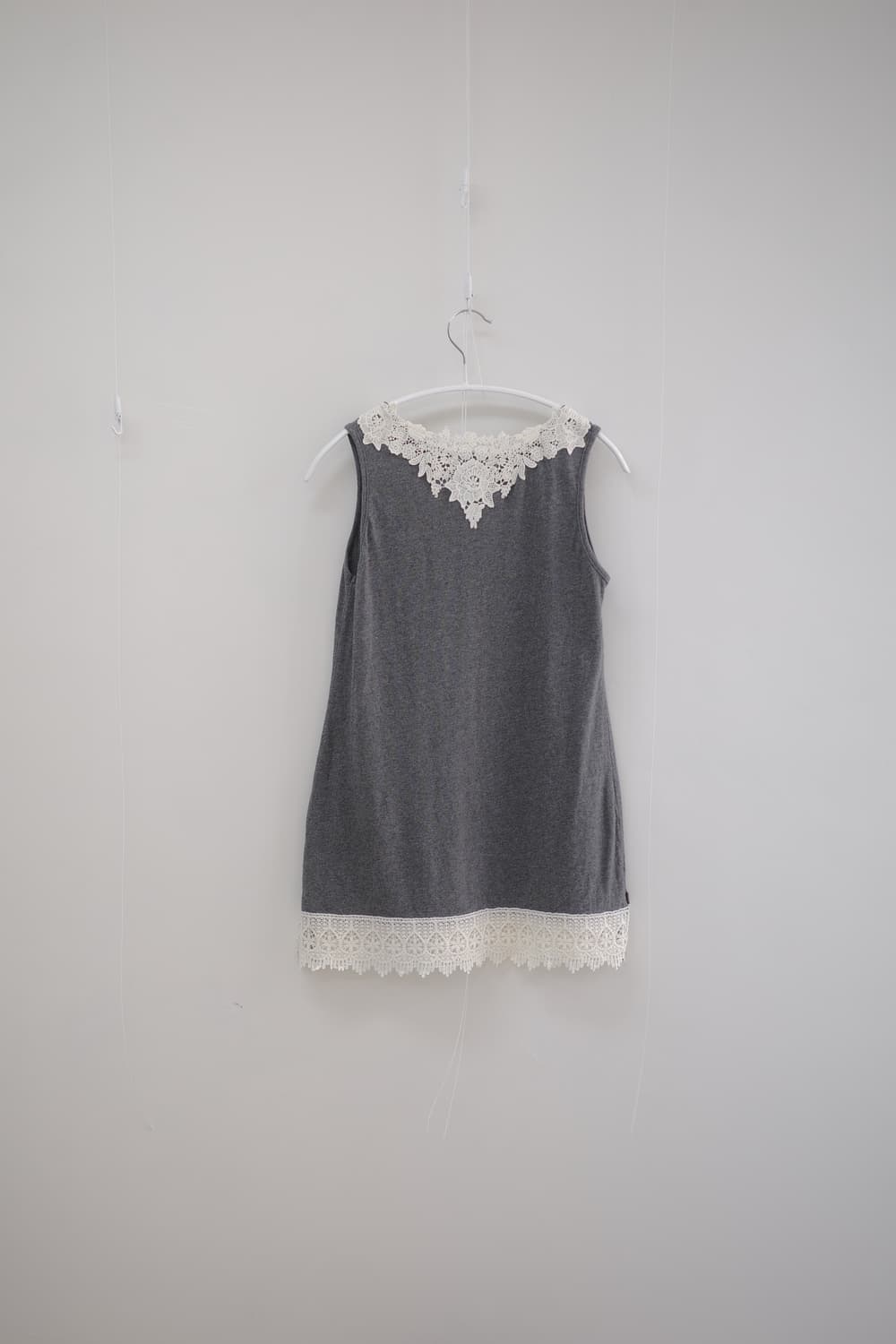 Grey lace sleeveless 상품이미지6