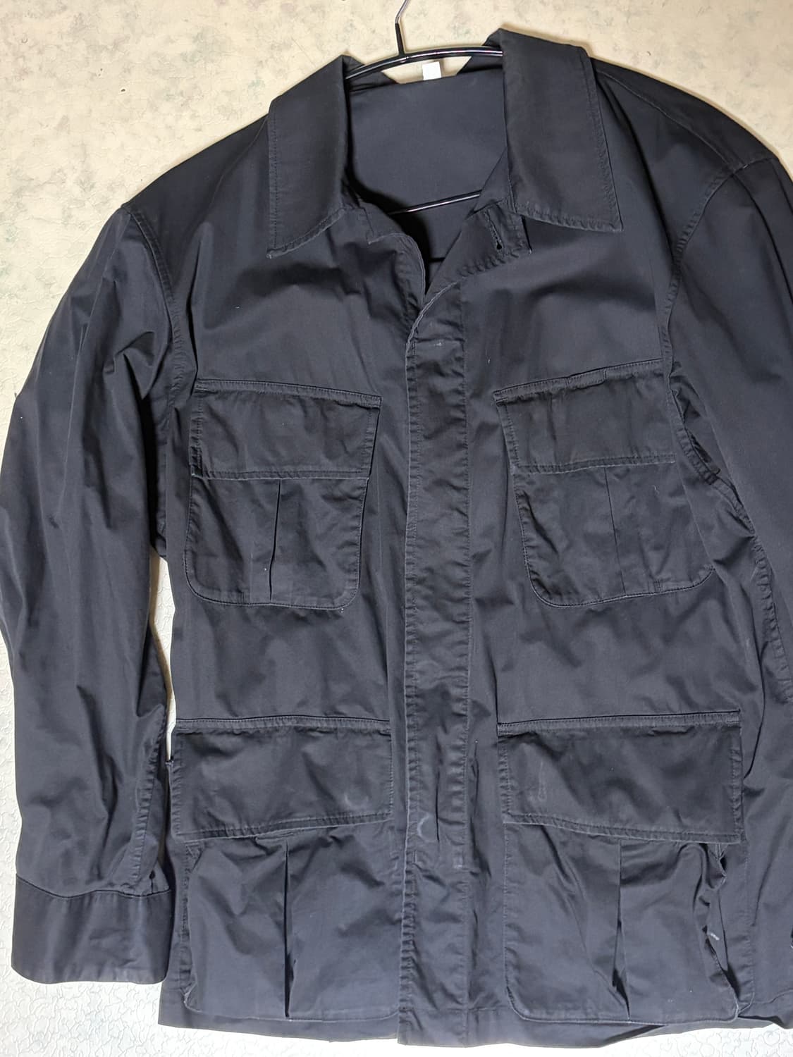 유니클로U BDU 퍼티그 자켓 블랙 L사이즈 상품이미지2