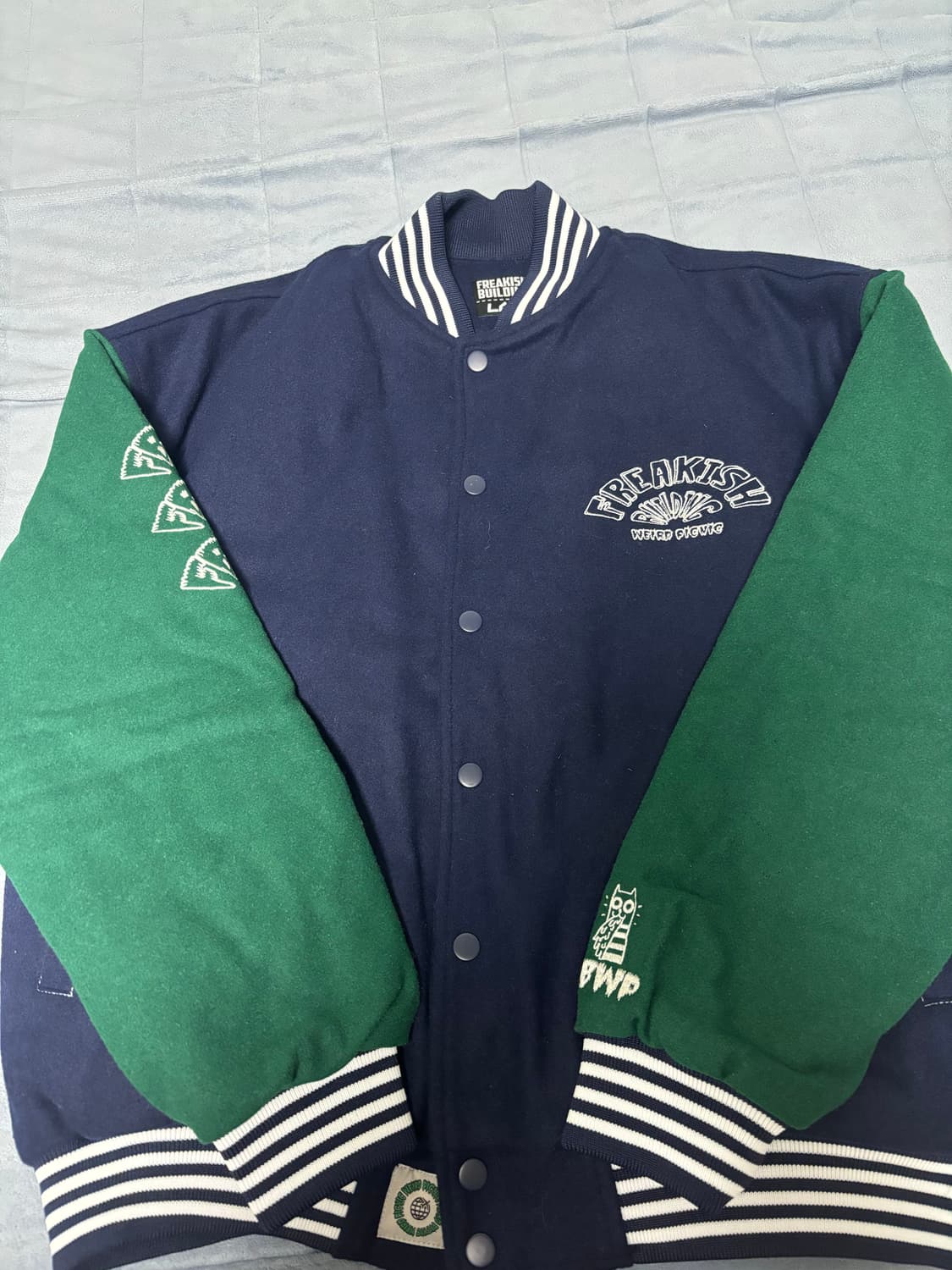 프리키쉬빌딩 바시티자켓 상품이미지3