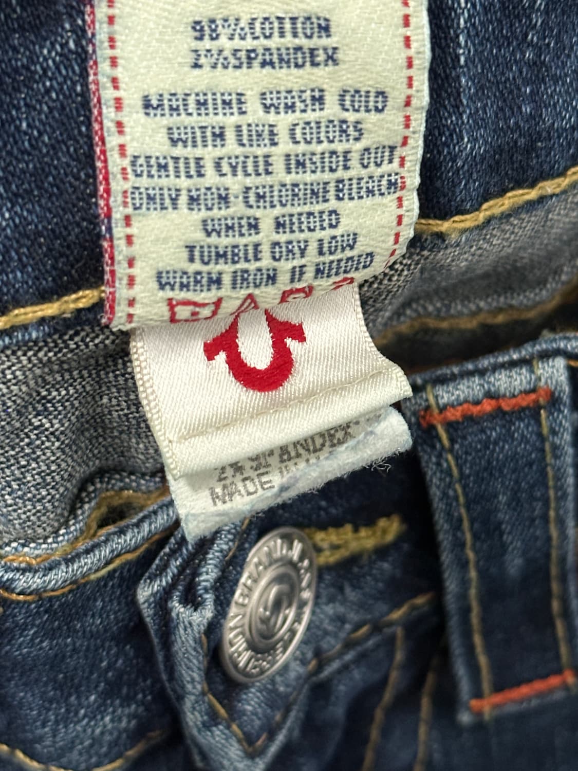 트루릴리전 데님 팬츠 24 상품이미지6