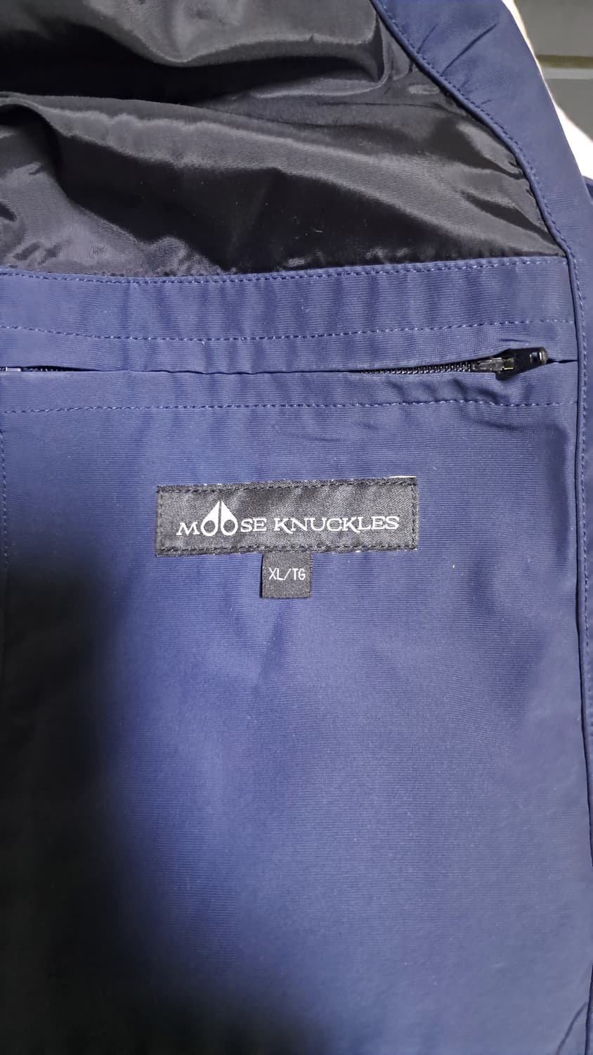 무스너클 네이비 패딩xl 상품이미지7