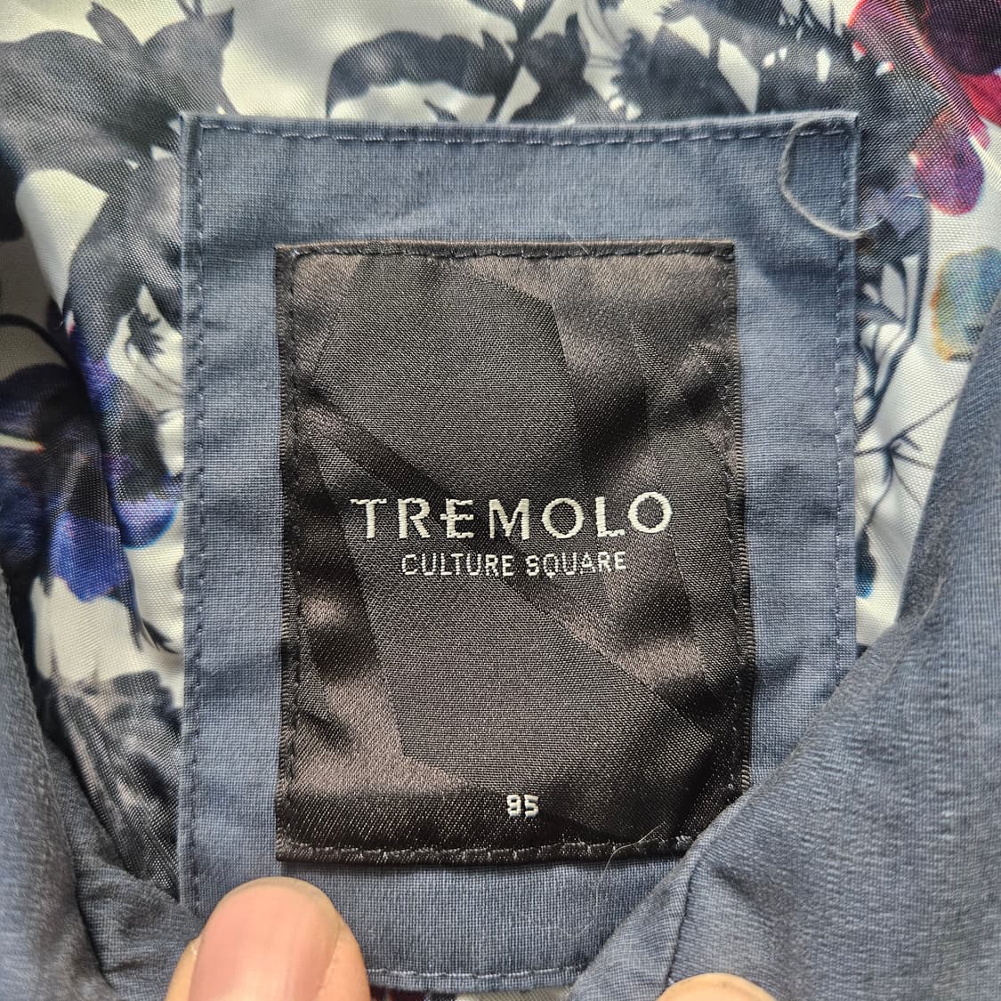 95 트레몰로 면 워싱 평에리 점퍼 0402Y 상품이미지3