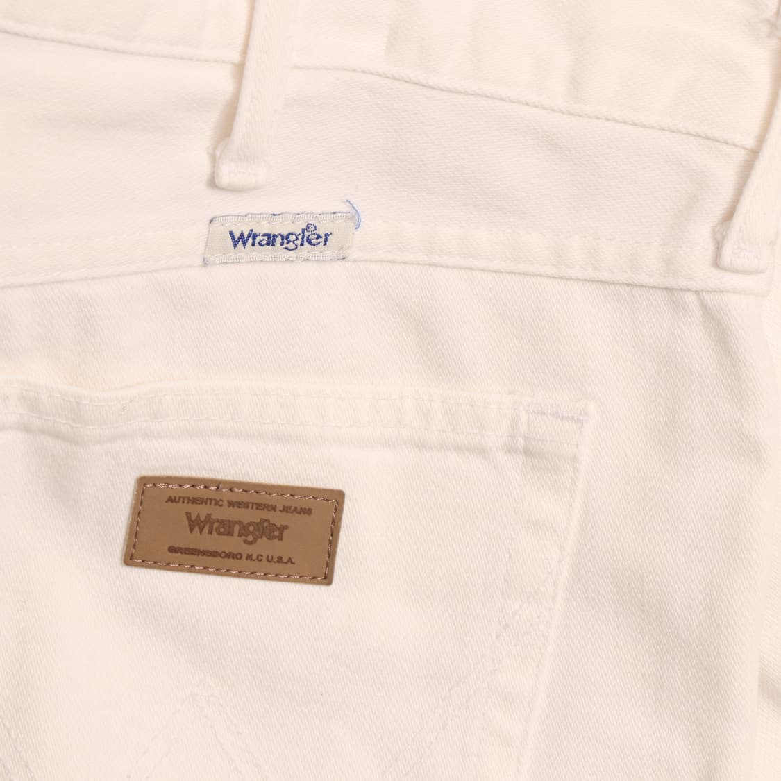 랭글러 화이트 코튼 워크팬츠A1628 상품이미지4