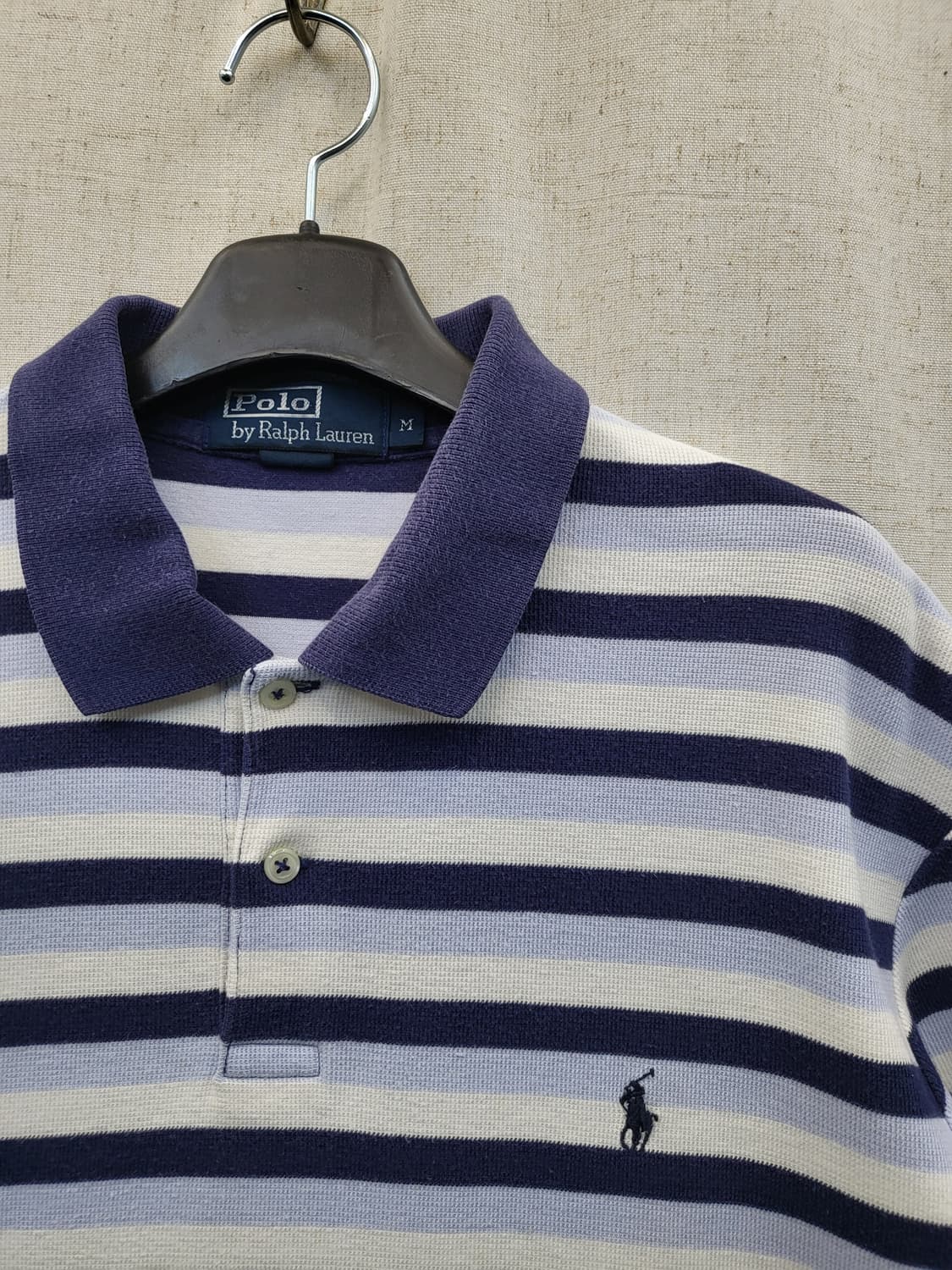 폴로 랄프로렌 스트라이프 반팔 카라티 상품이미지3