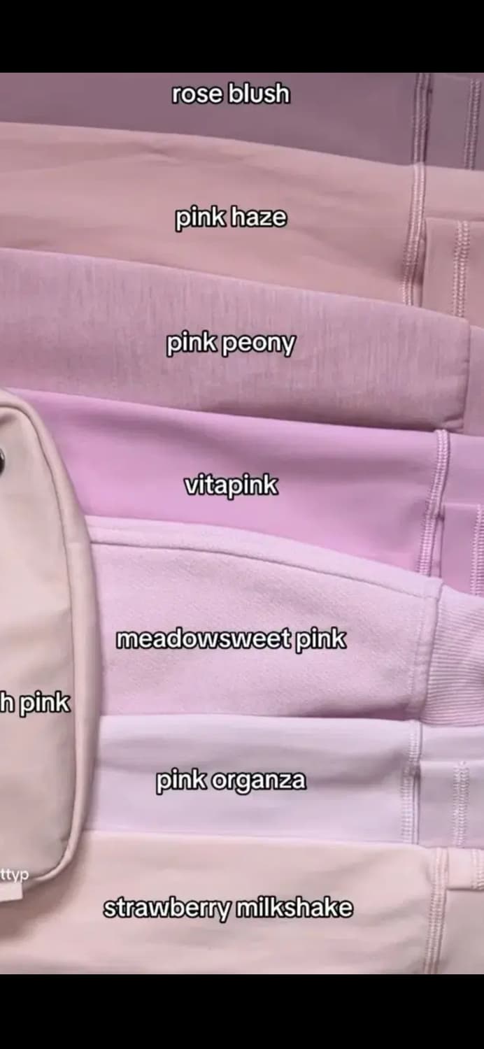 룰루레몬 디파인자켓 크롭 pink organza gold 상품이미지2