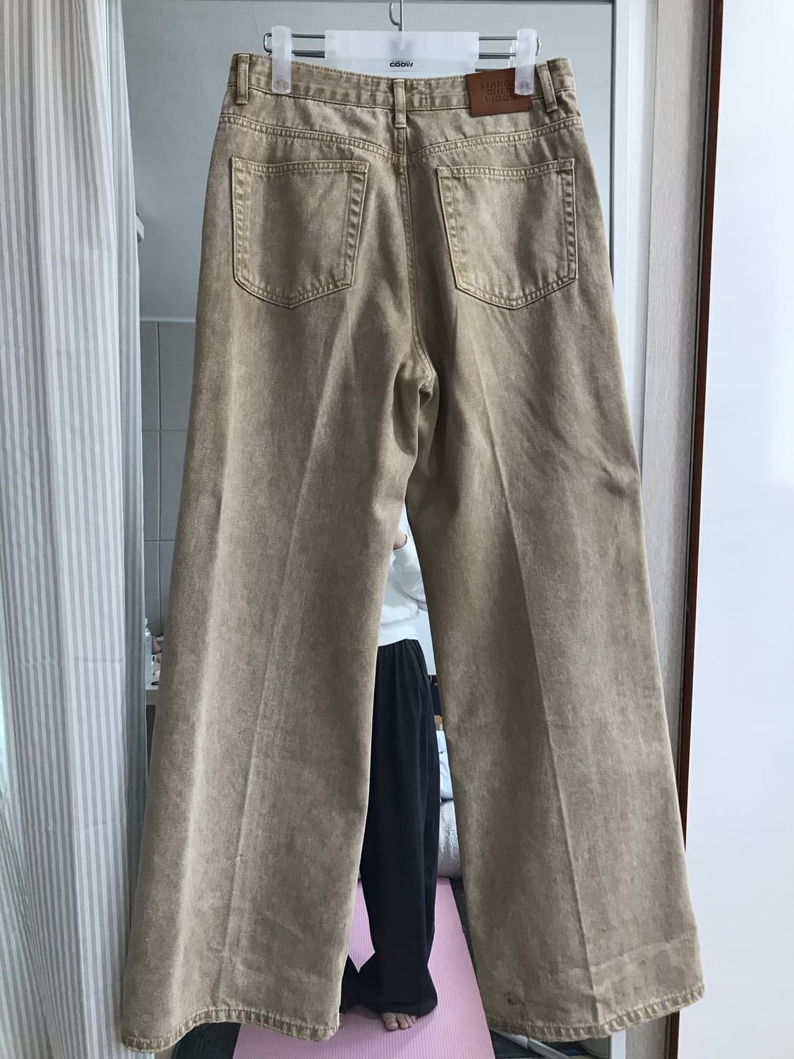 마지셔우드 데님팬츠 SNOW WASHED BOOTSCUT DENIM 상품이미지3