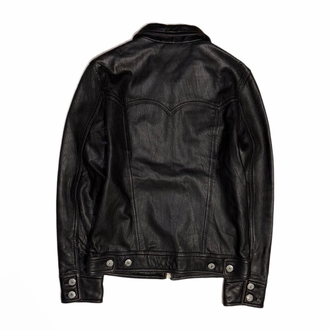 [2] Jack Rose Sheepskin Leather Jacket 상품이미지2