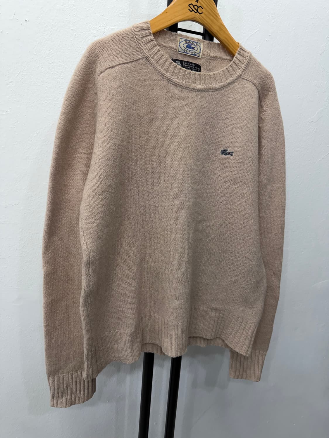 정품) 라코스테 IZOD 80s 여성 울 니트 XL 상품이미지2