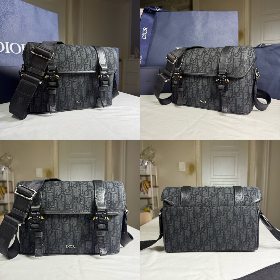 디올 오블리크 힛 더 로드 메신저백 플랩 숄더 크로스백 상품이미지2