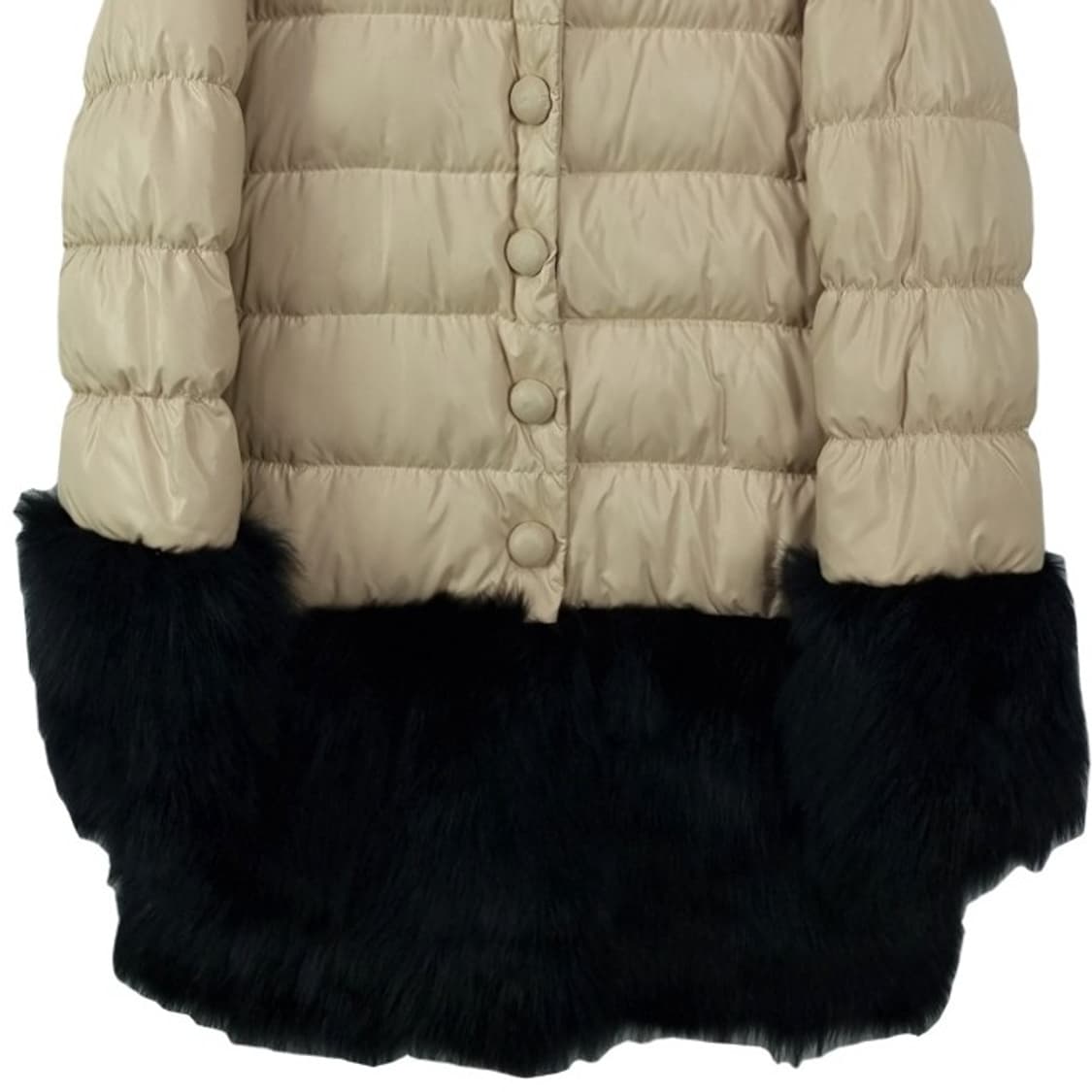 [모스키노] 폭스퍼 도킹 덕다운 롱패딩 P01113 상품이미지5