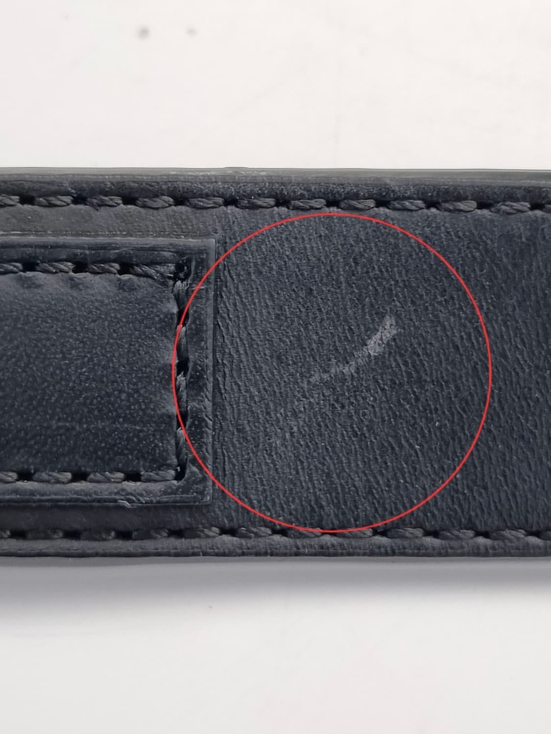 르메르 미니멀 웨스턴 벨트 카우 레더 블랙 85 상품이미지3