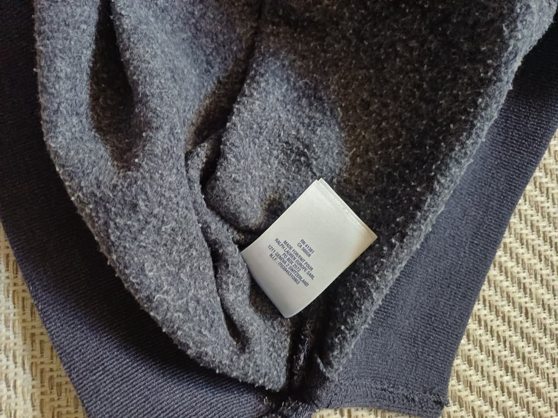 폴로 랄프로렌 키즈/자수 기모 맨투맨 (보이즈 L / 여성 크롭핏) 상품이미지5