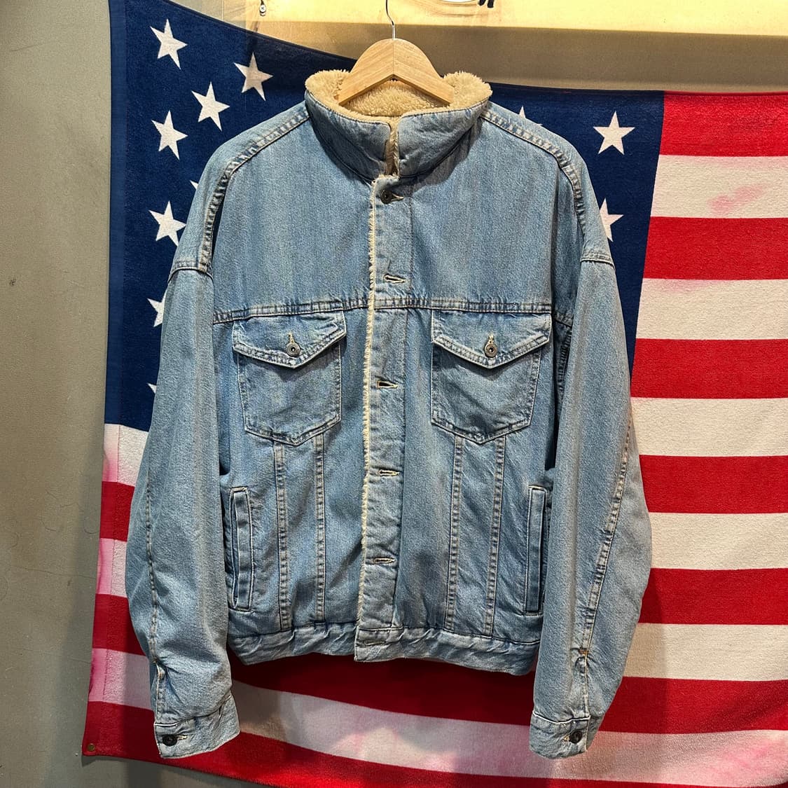 자라맨즈 양털청자켓 상품이미지1