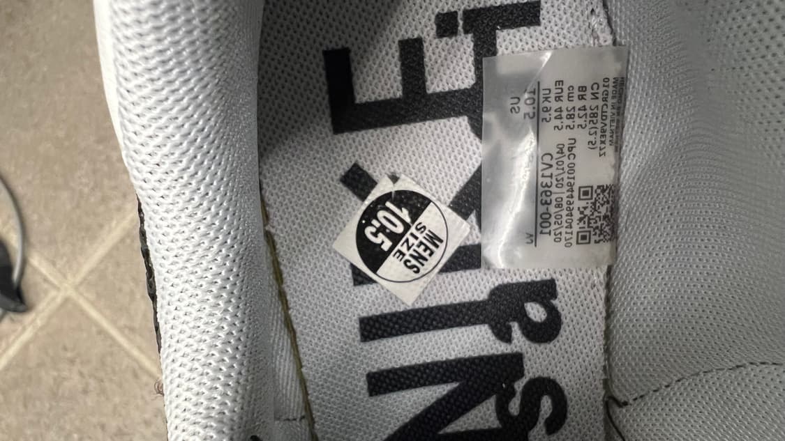 나이키 x 사카이 베이퍼와플 블랙 화이트 상품이미지3