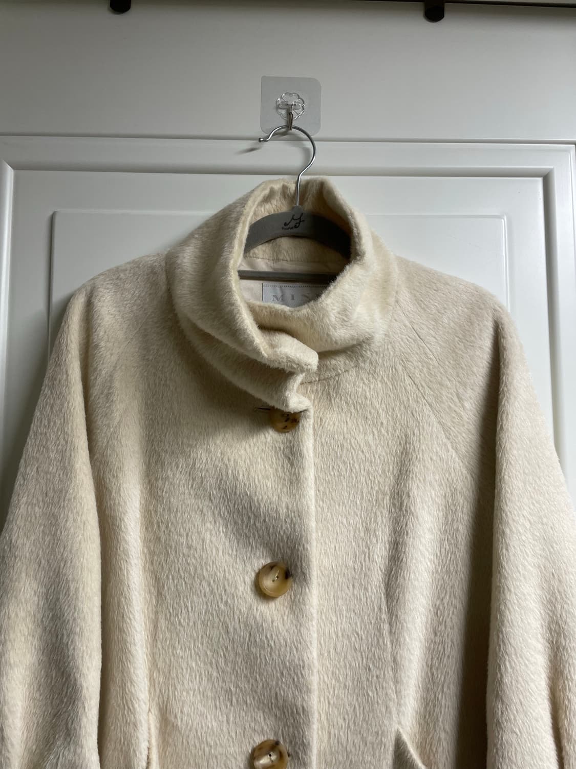 한섬 마인 라마 혼방 울 코트 상품이미지3