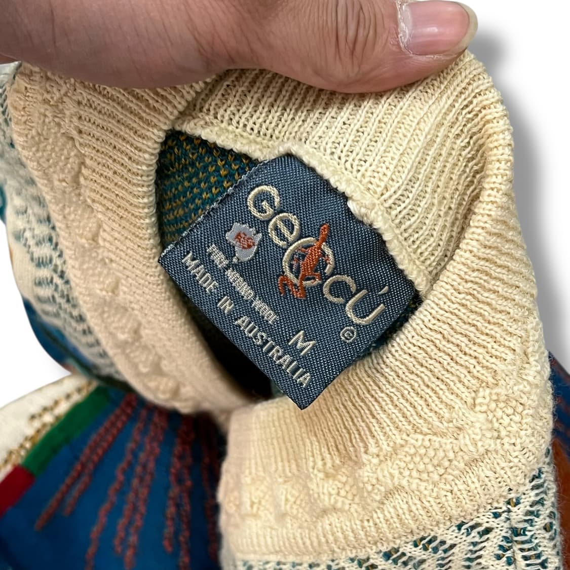  게쿠 케이블 울 가디건 y13977 상품이미지7