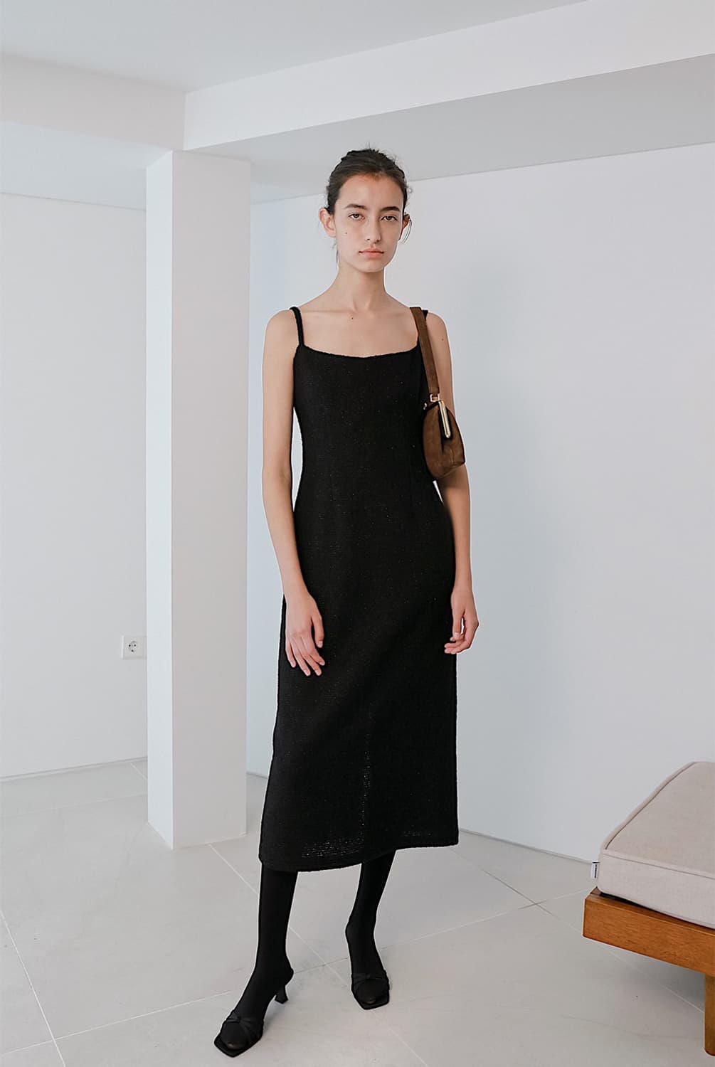 LO61 Tweed Camisole Dress 상품이미지2