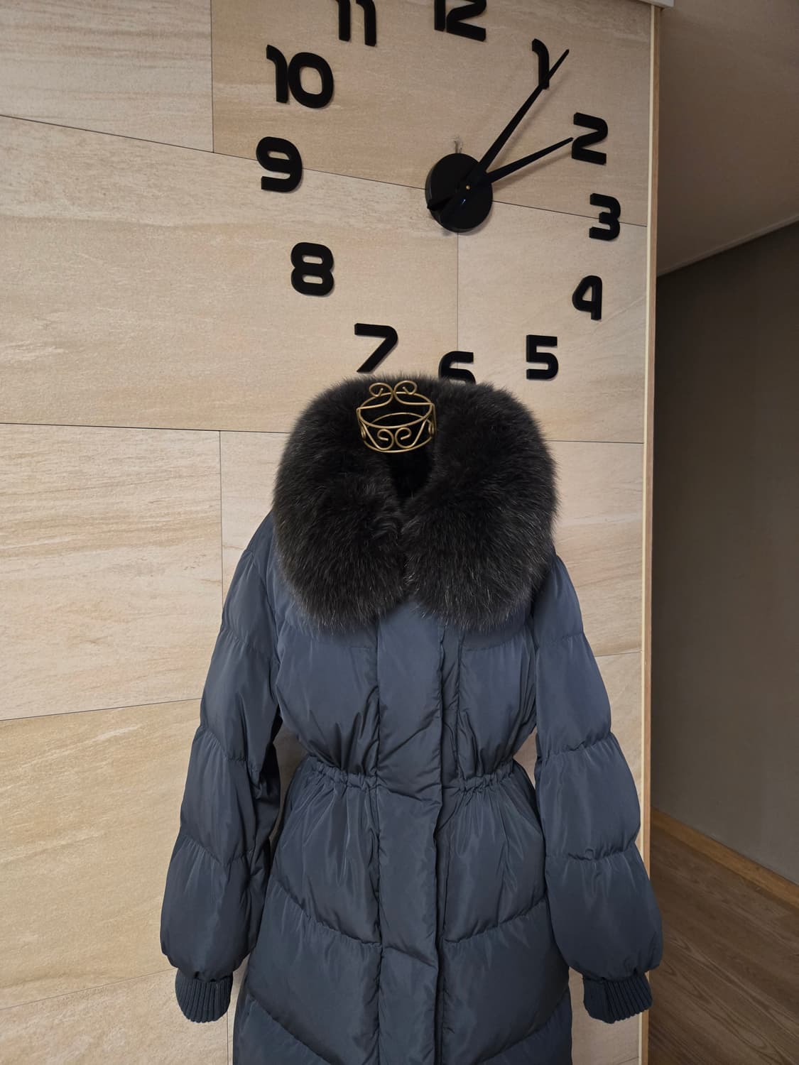 [55] 나이스클랍 폭스퍼 구스 롱 패딩 상품이미지2