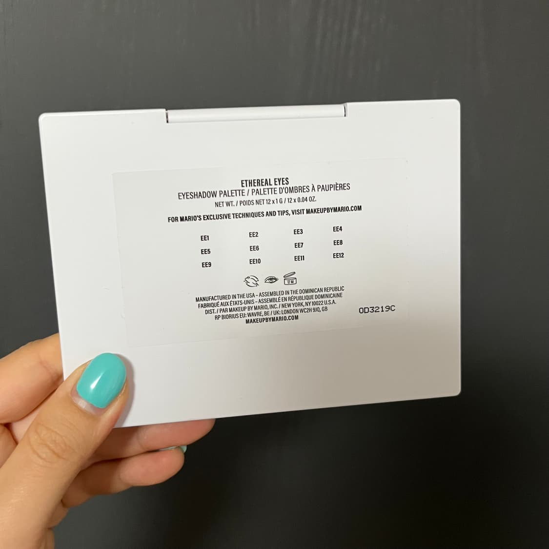 메이크업바이마리오 팔레트 (발색만 한 새상품) 상품이미지4