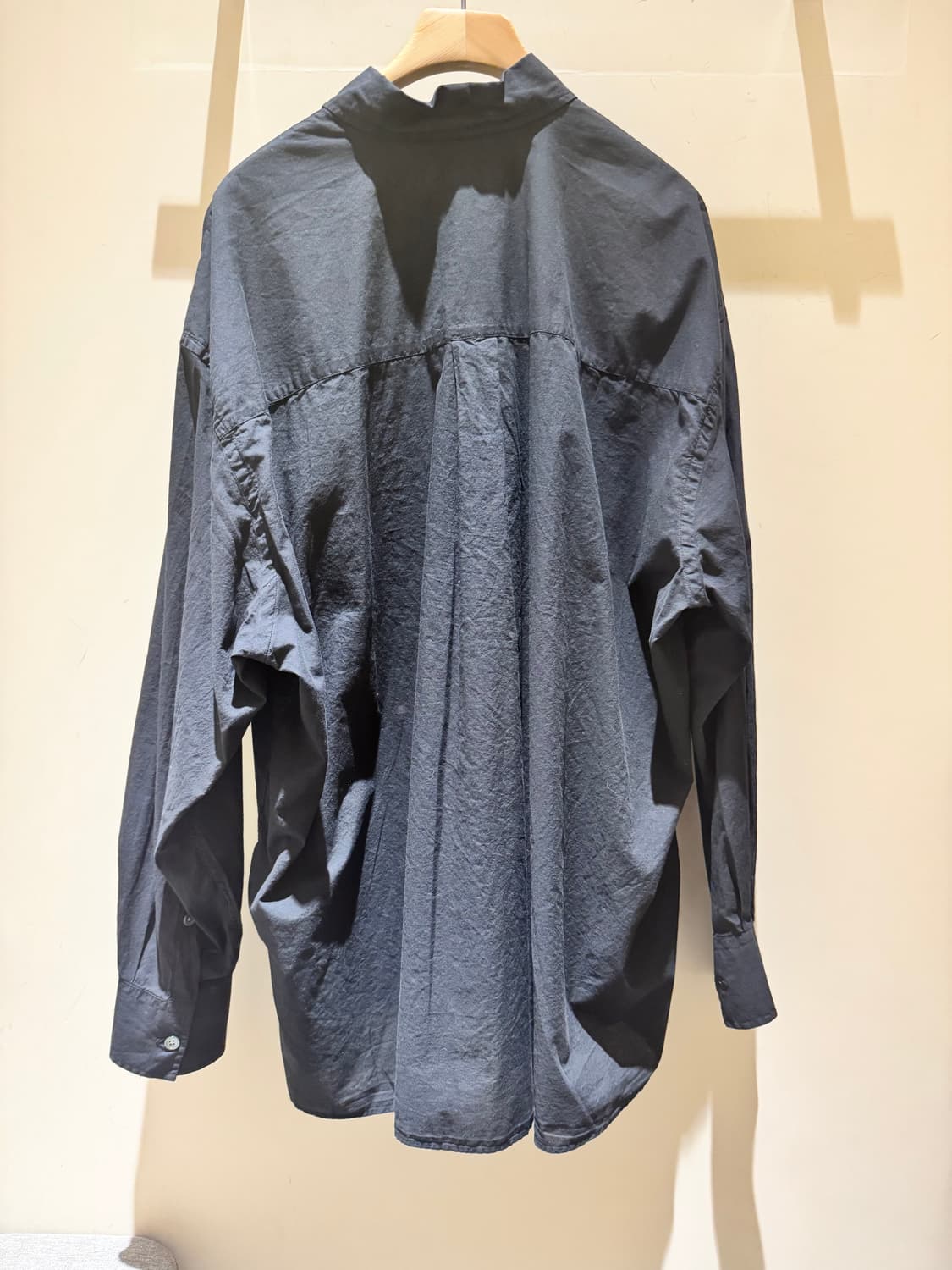 아워레가시 버로우드 셔츠 블랙 보일 상품이미지2