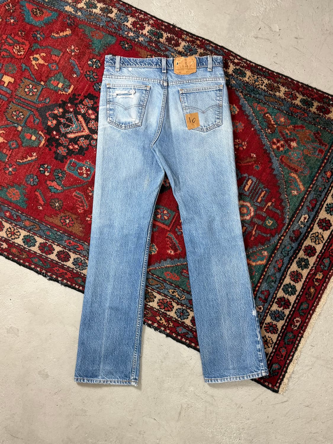 90's USA Made 빈티지 리바이스 517 오렌지탭 상품이미지4