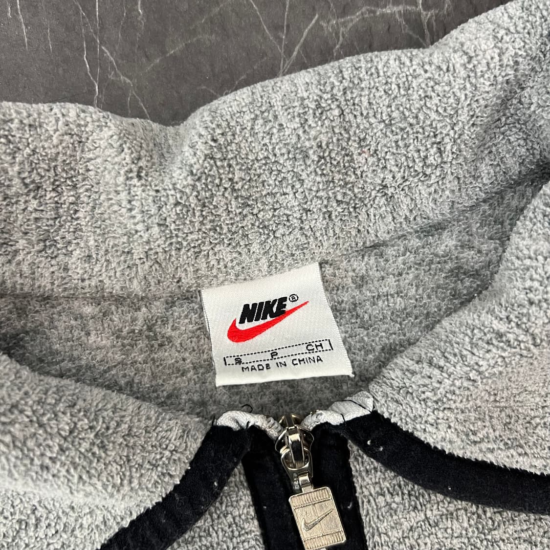 나이키 해리티지 스우시 카라넥 플리스 아노락 집업 상품이미지4
