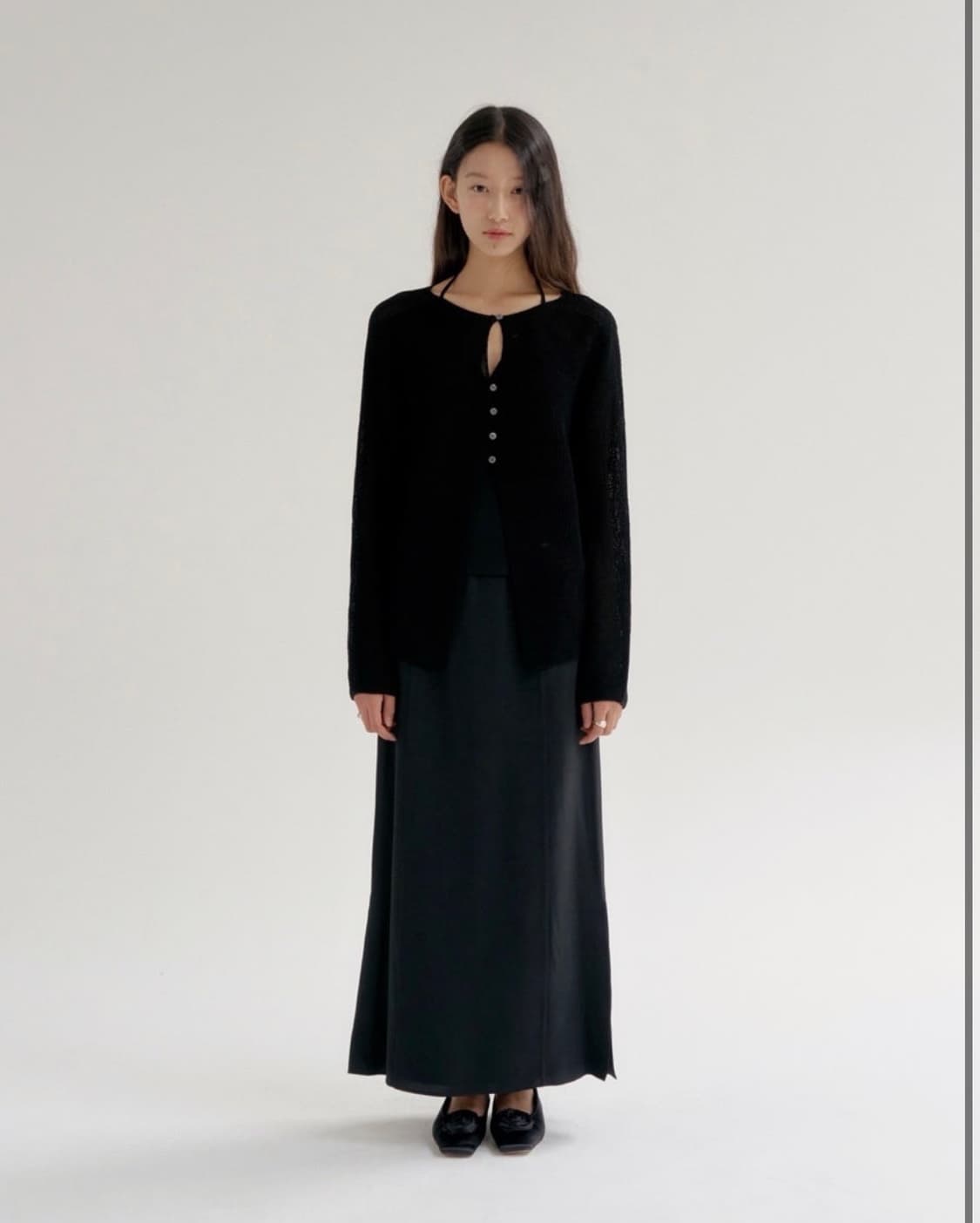 오브네어 serre button cardigan (새상품) 상품이미지2
