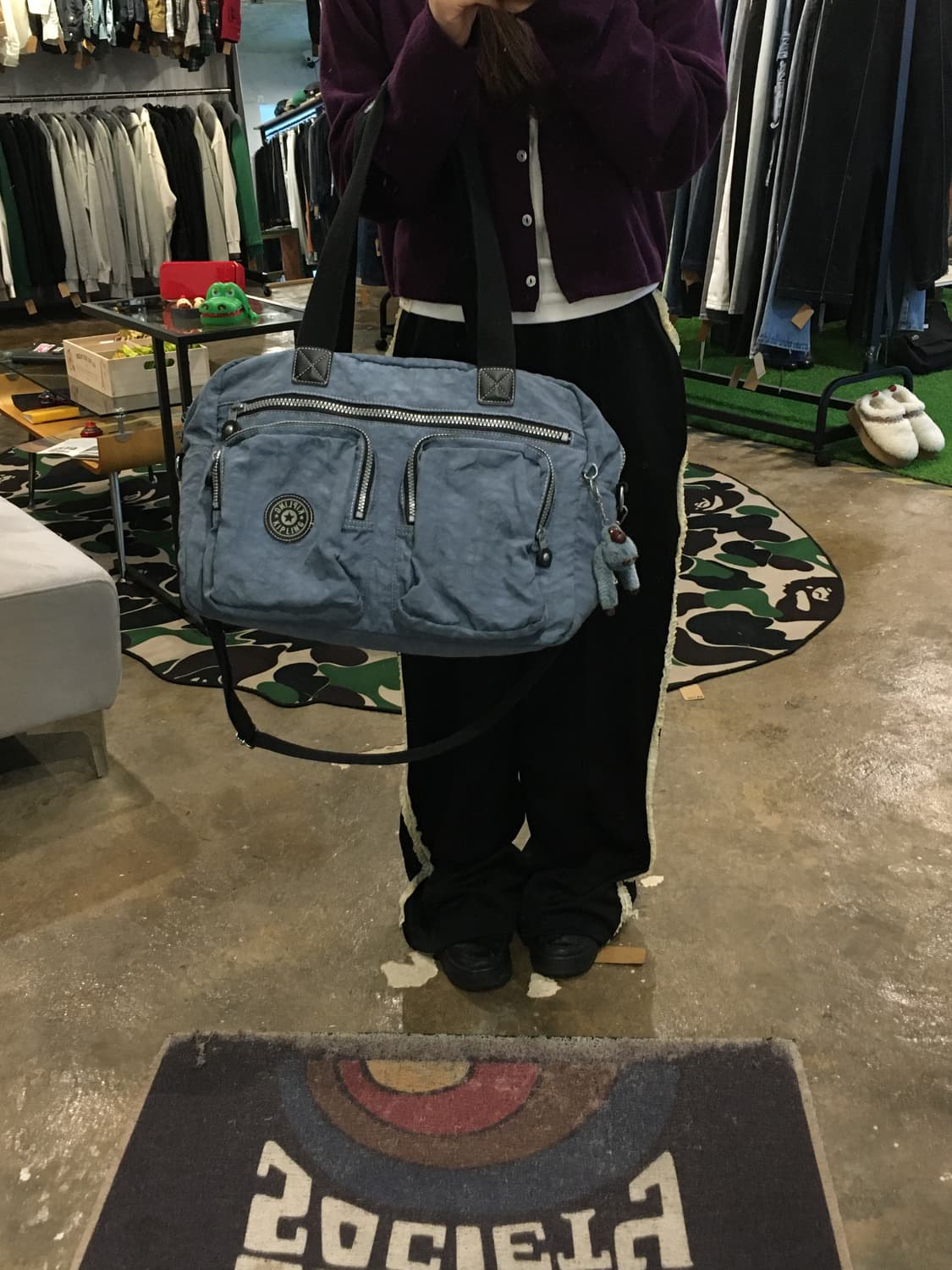 키플링 토트백 스카이  상품이미지6