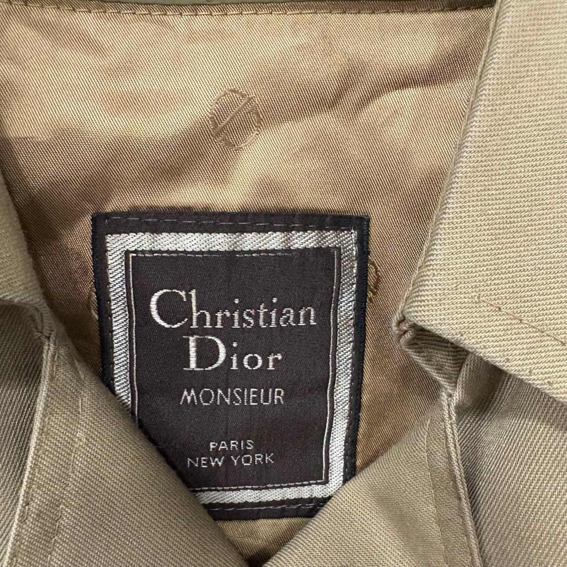 크리스찬디올 더블 브레스트 트렌치 코트 상품이미지4