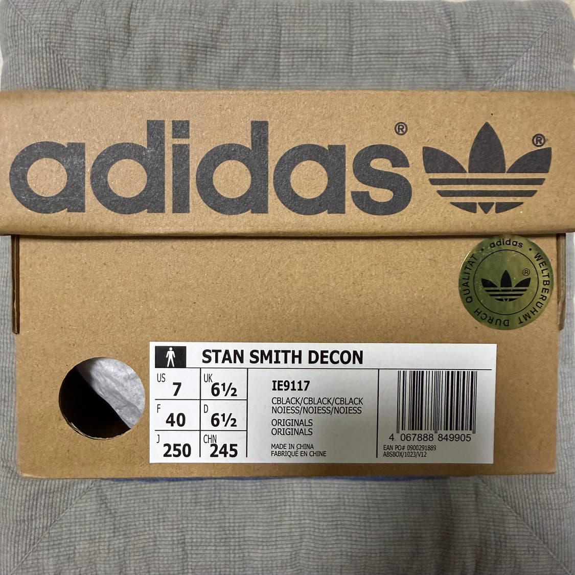 아디다스 스탠 스미스 데콘 코어 블랙 상품이미지3