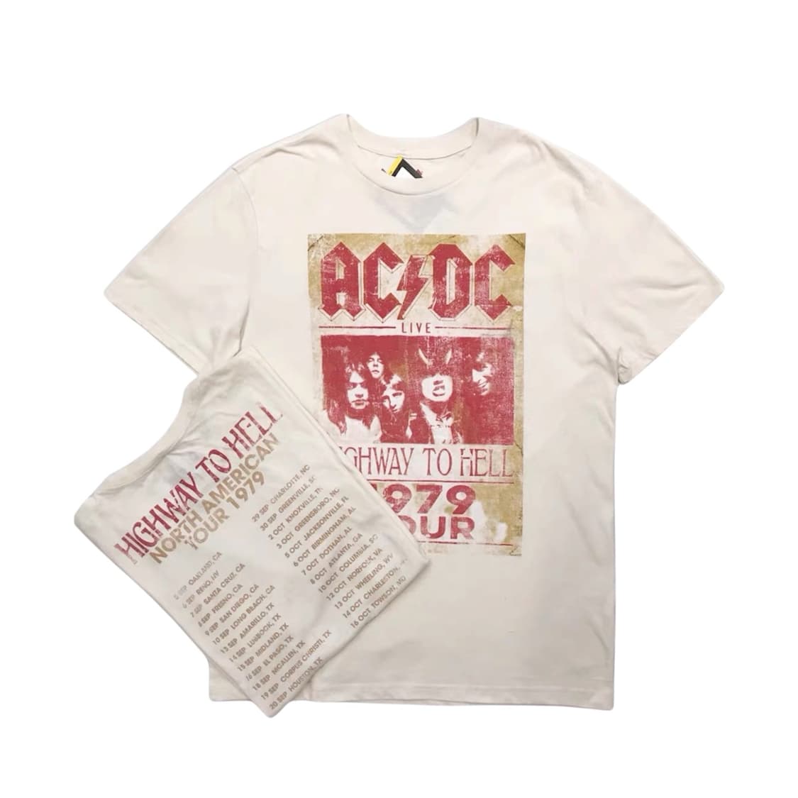 AC/DC 복각 1979 투어 밴드티 상품이미지1