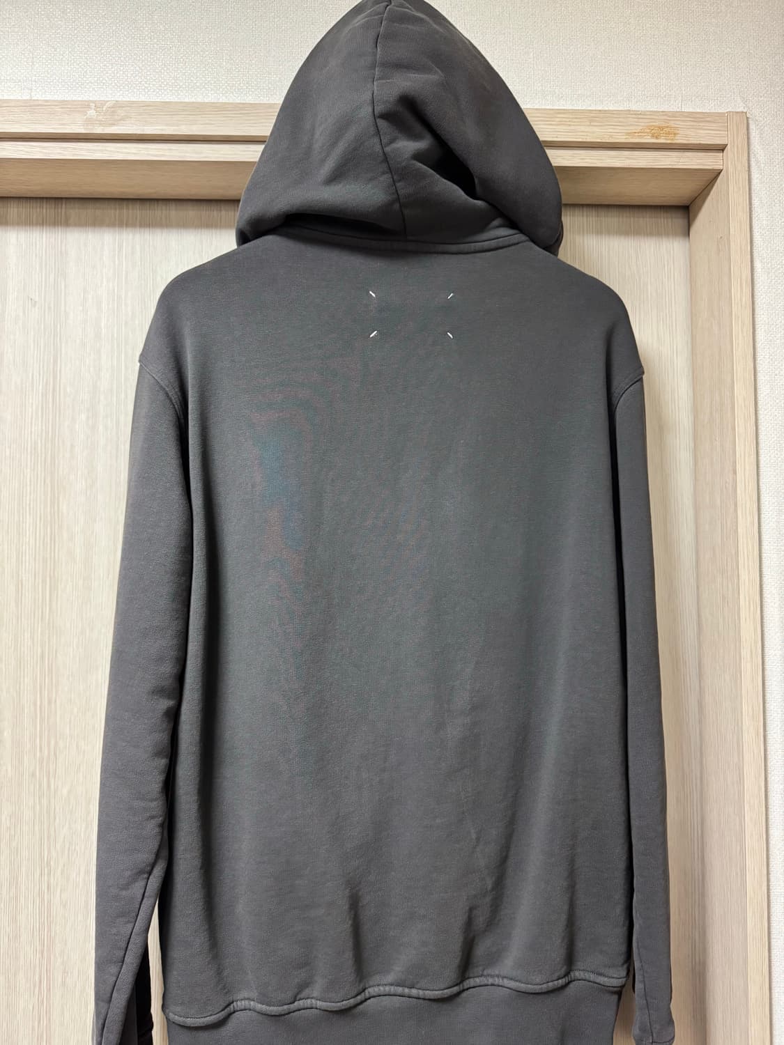 메종마르지엘라 레더 패치 후드집업 상품이미지5