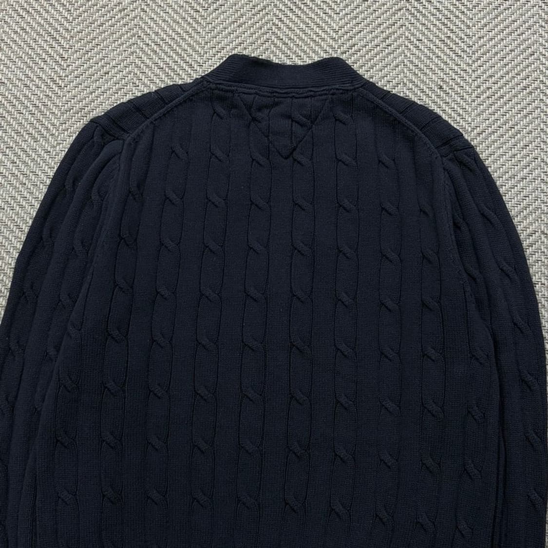 타미힐피거 캐이블 니트 가디건 v2699 상품이미지4