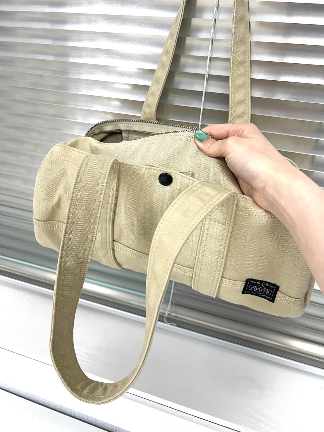 PORTER-CANVAS BOSTON BAG(Beige) 상품이미지7