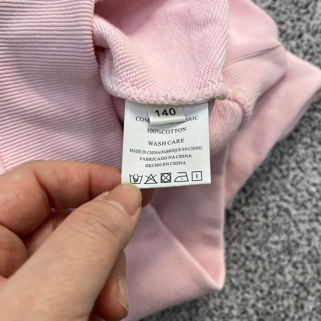 140 빈티지 빅로고 긴팔 맨투맨 0326M 상품이미지3