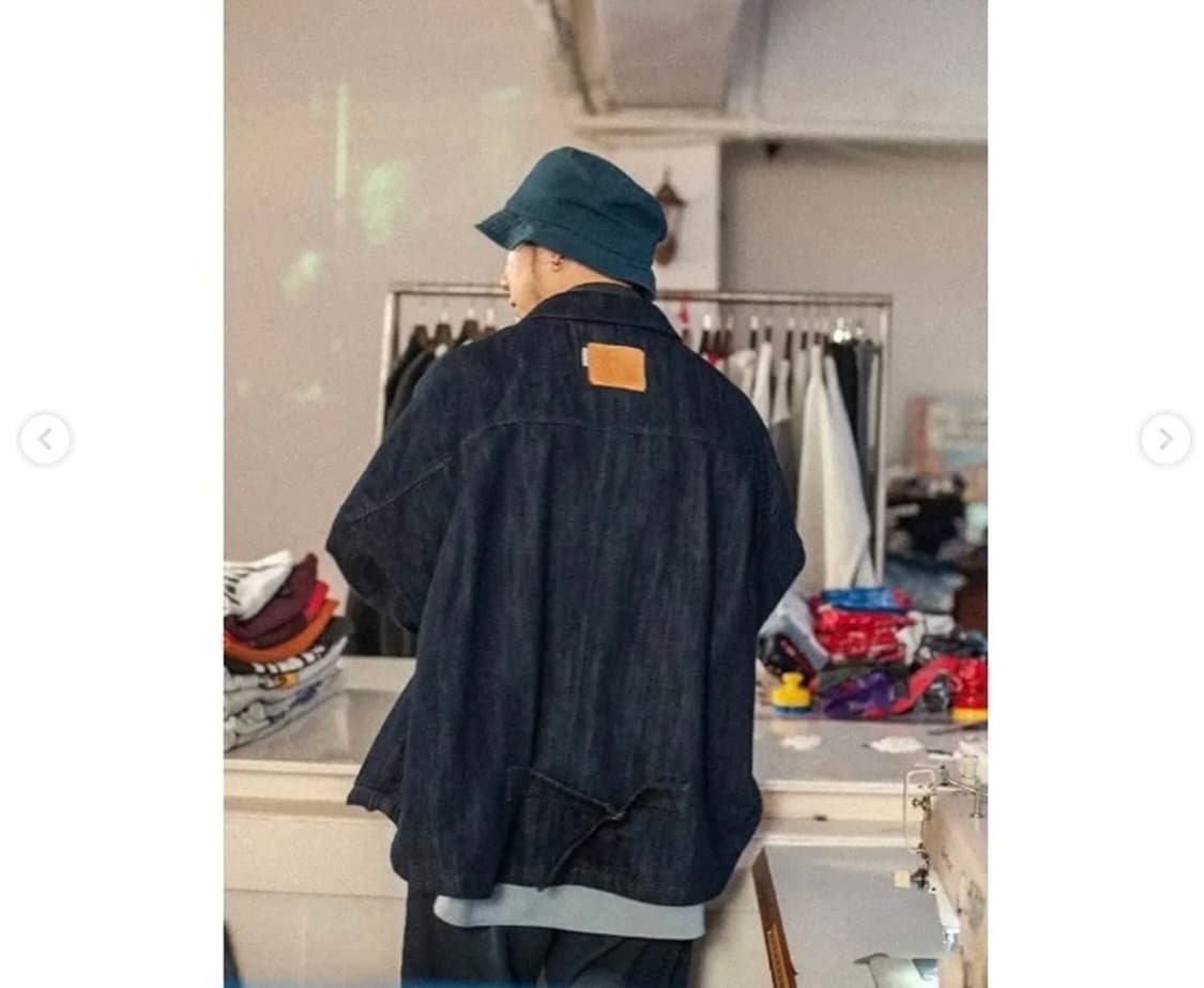 이스트오캄 x 몬스터쏭 데님 트러커 자켓 상품이미지1