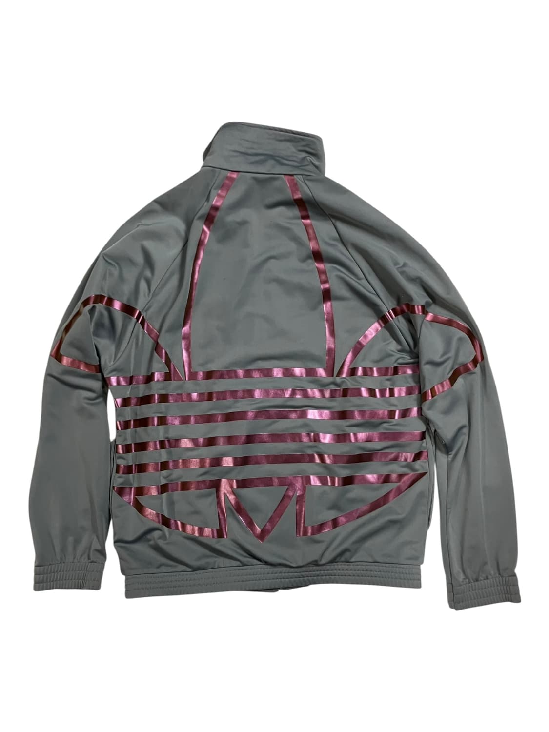 아디다스 핑크 로고 회색 제노 져지 M 상품이미지4