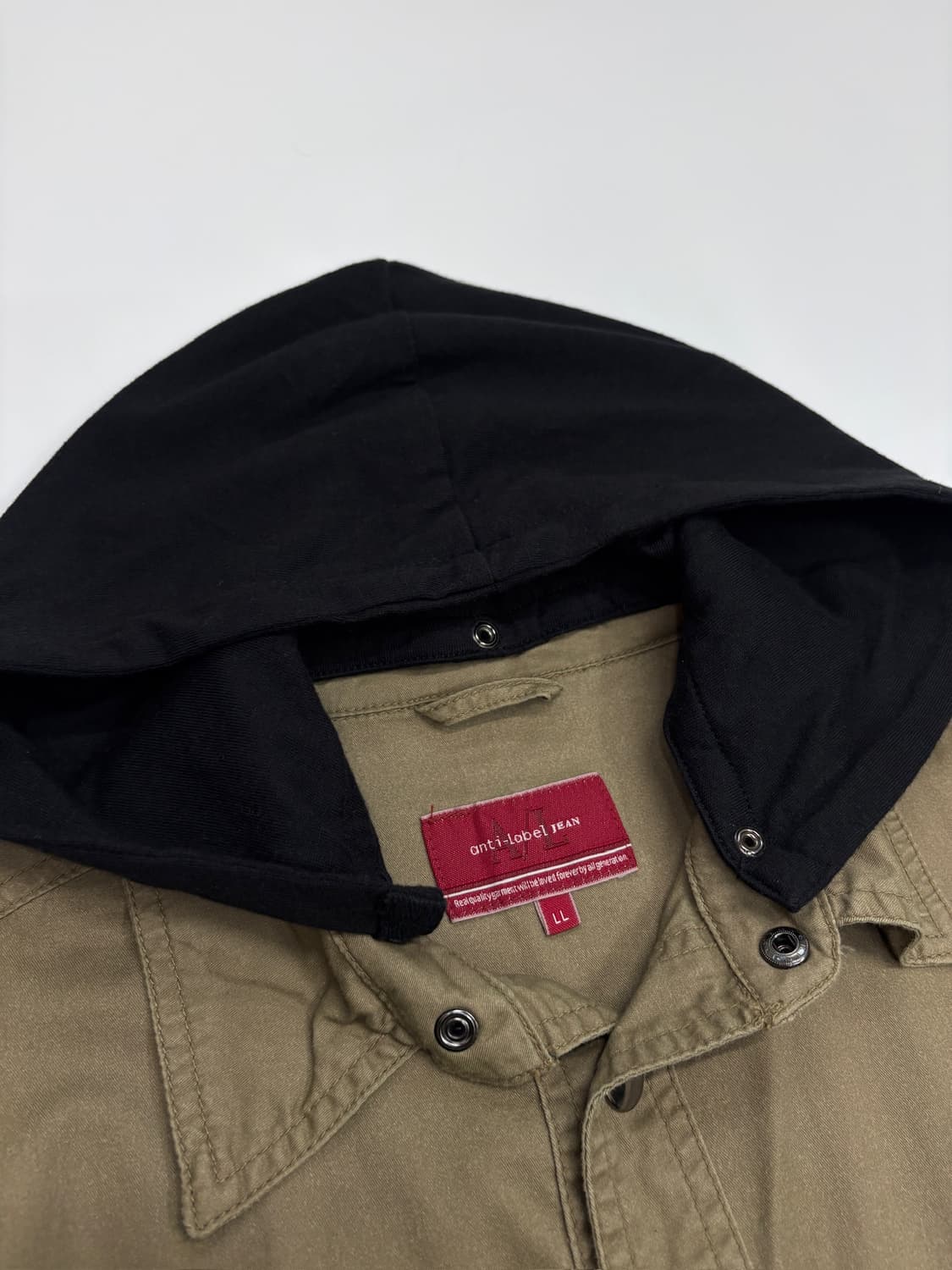 JPN Anti-label Jean 안티레이블진 펑크 워크웨어 후드 셔츠 상품이미지7