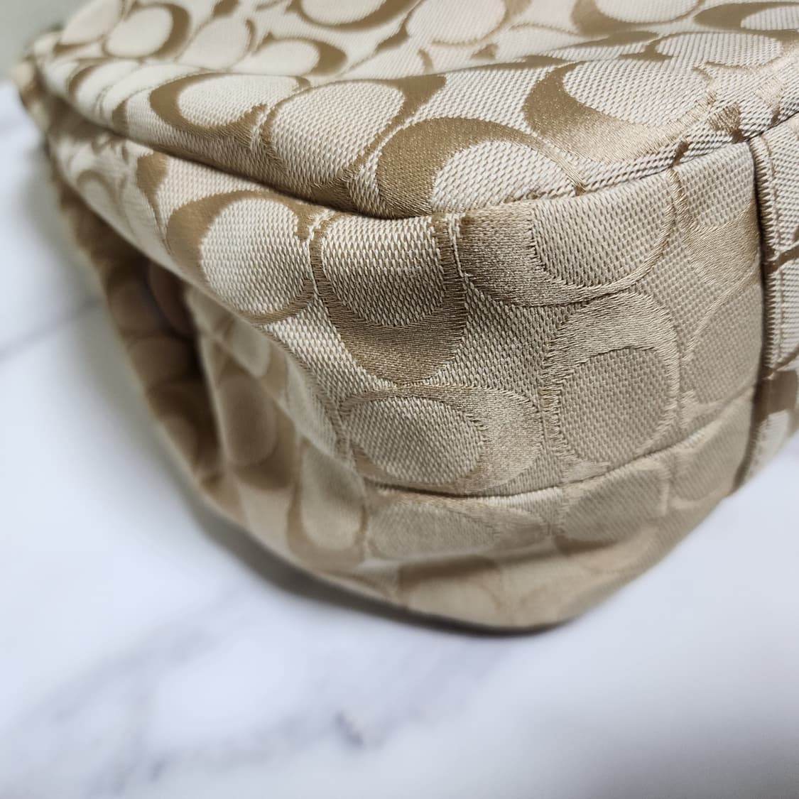 상태굿굿) 코치 버클 호보백 상품이미지9