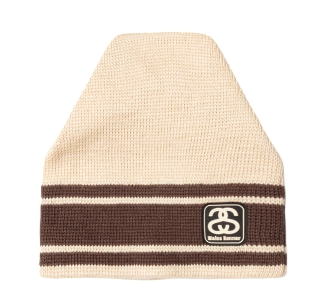 스투시 x 웨일즈 보너 비니 아이보리 상품이미지1