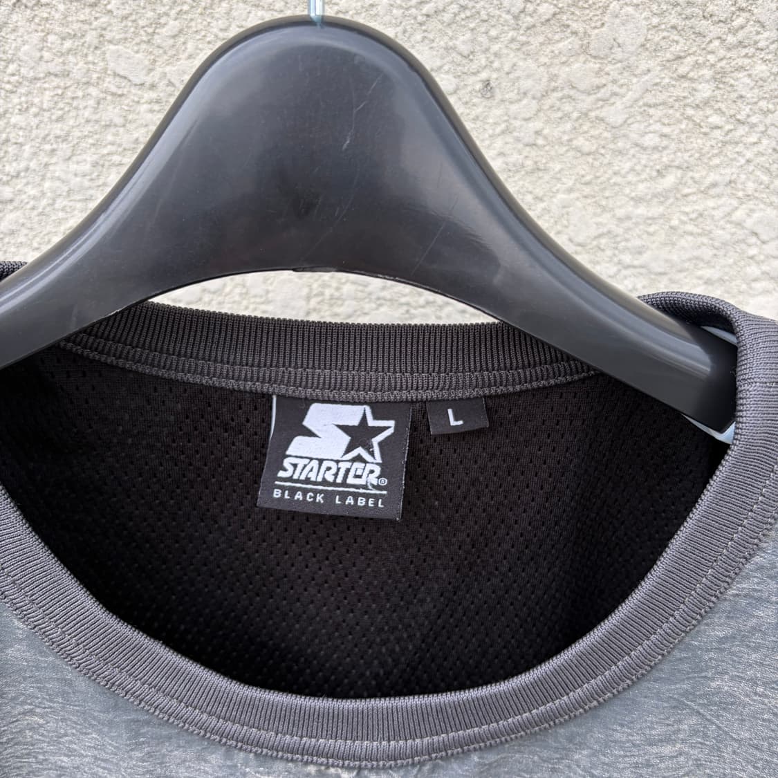 L)Starter 스타터 가먼트 다잉 나일론 웜업 맨투맨 상품이미지4