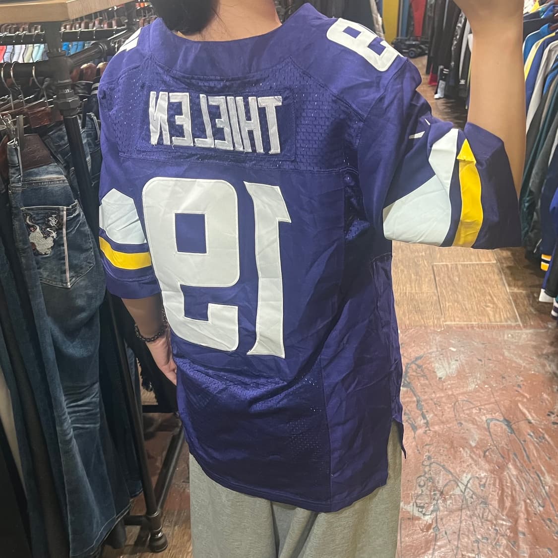 [HI]NFL 풋볼져지 반팔티 퍼플 상품이미지5