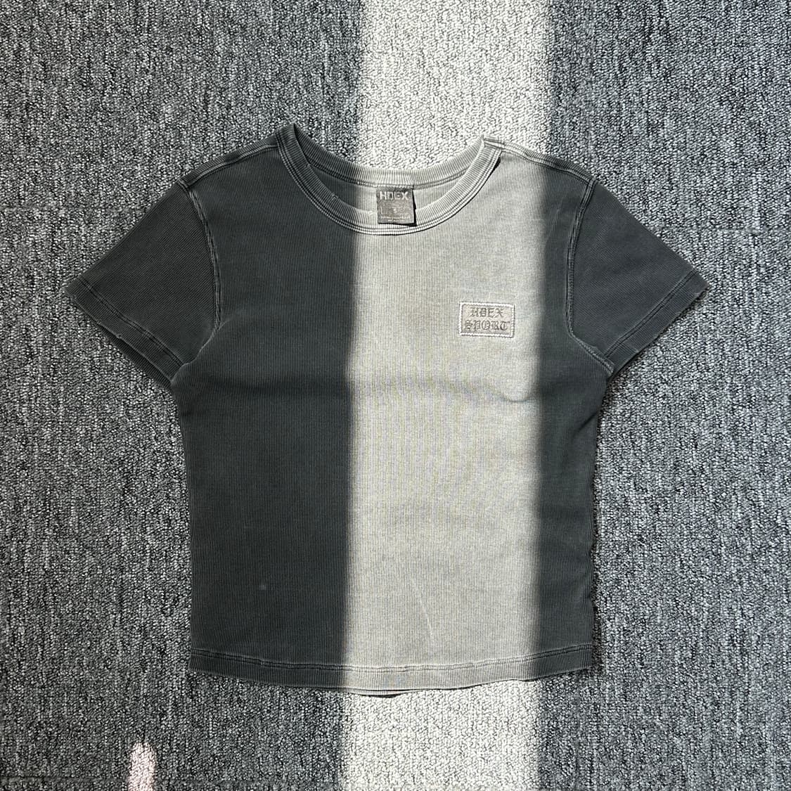 HDEX 워시드 레귤러핏 숏 슬리브 상품이미지1