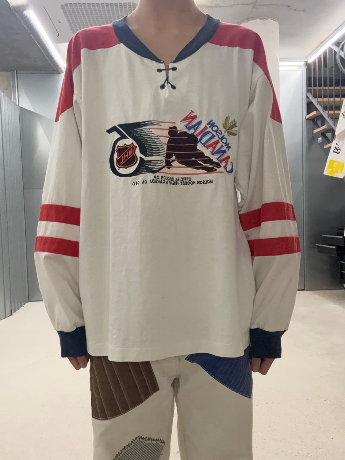 빈티지 아이스하키 져지티 상품이미지5