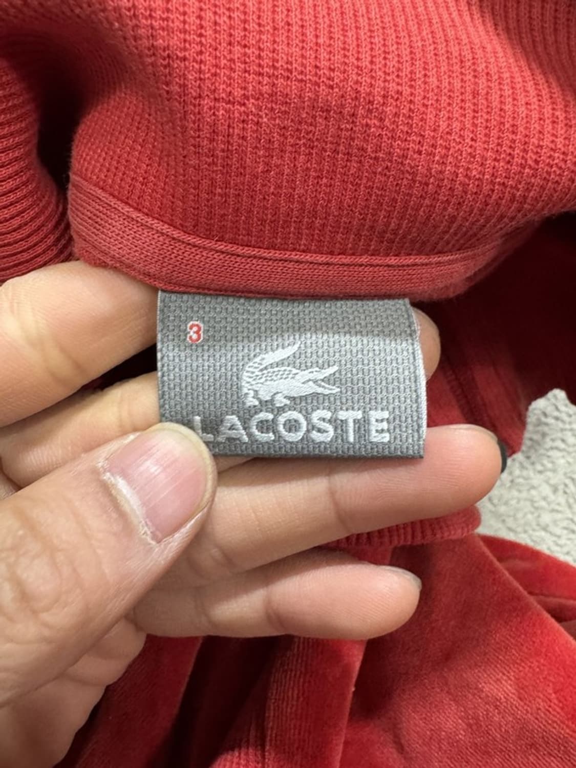 라코스테 벨베 집업 자켓 3 상품이미지7