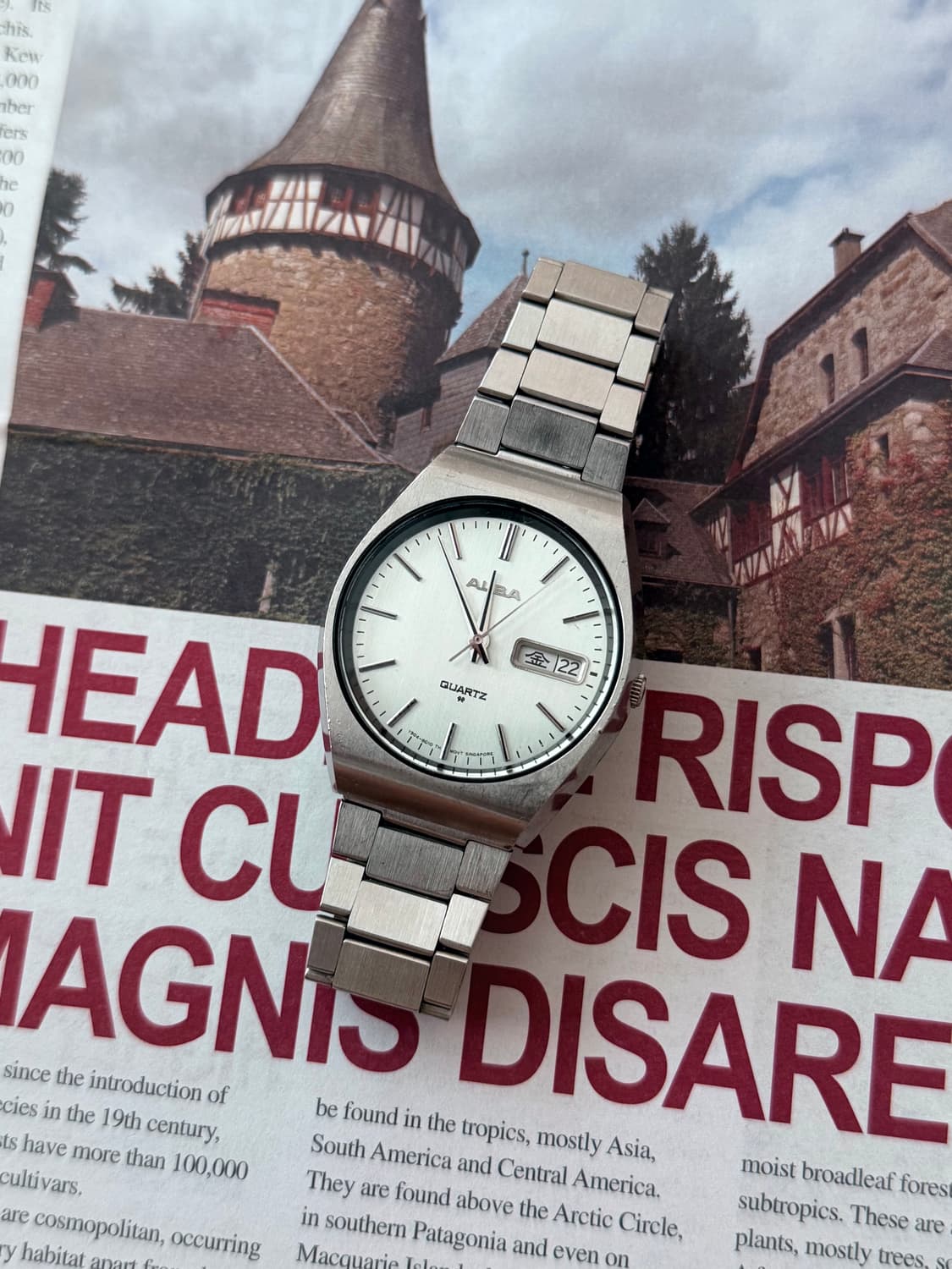 Seiko 세이코 ALBA Quartz Day-Date 상품이미지2