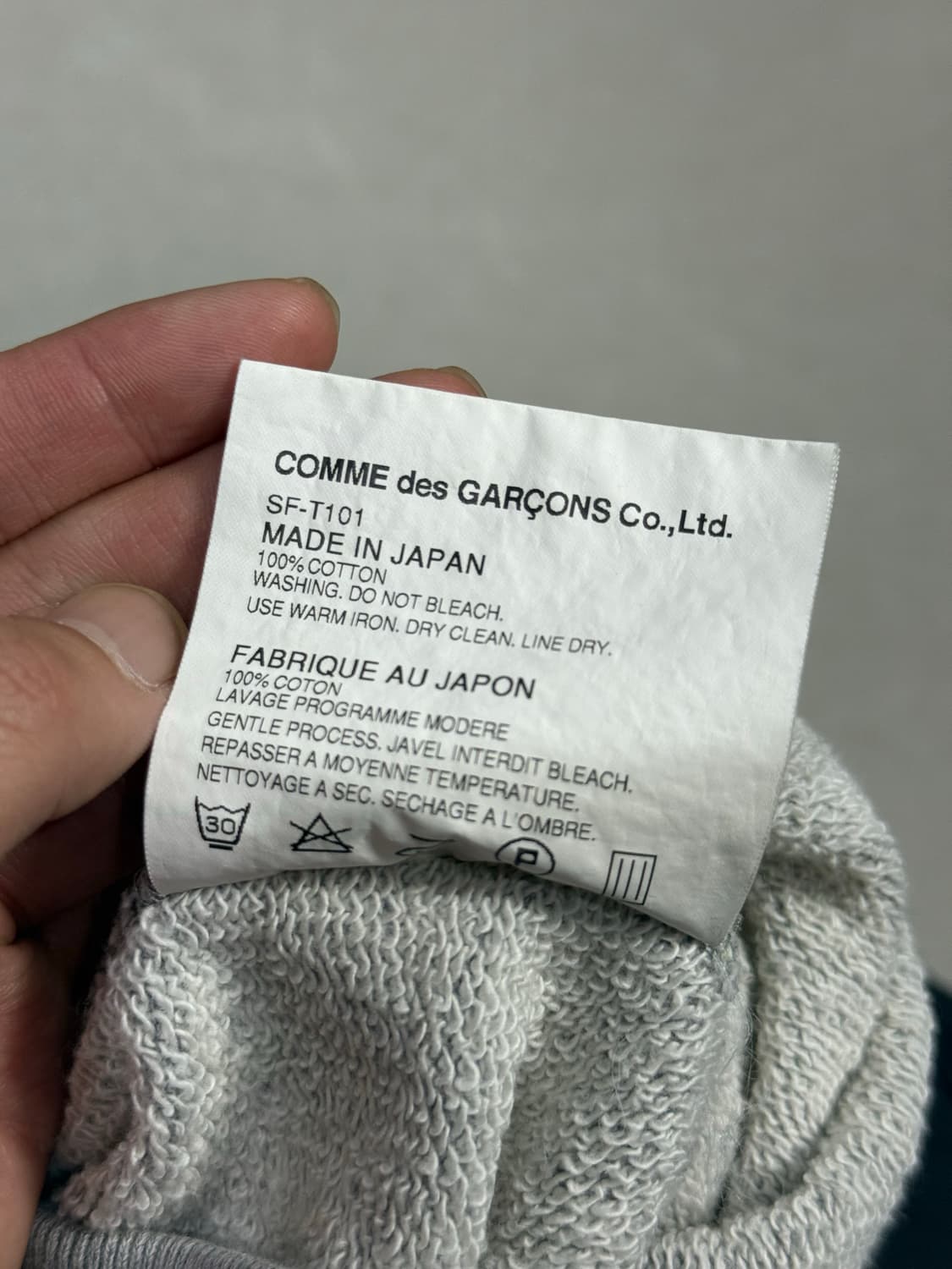 2010 준야 와타나베 대형 입체 리본 디테일 맨투맨 스웨터 상품이미지5