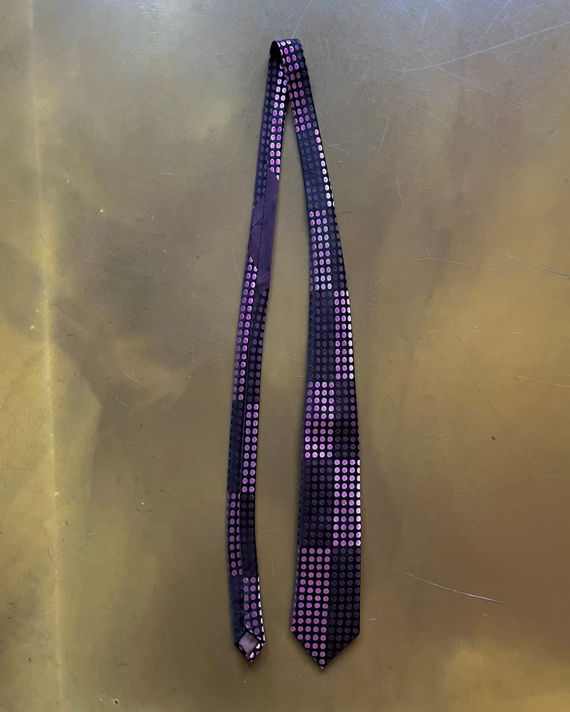 Christian Aujard Homme Purple Dot Tie 상품이미지4