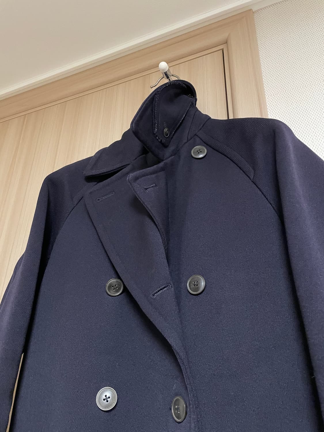 [2] 코모리 멜튼 울 피코트 상품이미지3