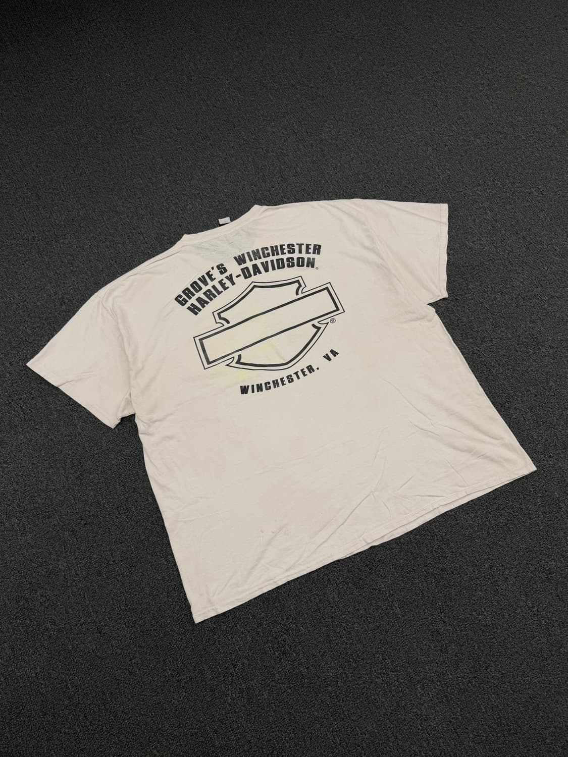 2XL) 할리데이비슨 빈티지 포켓 반팔 티셔츠 상품이미지5